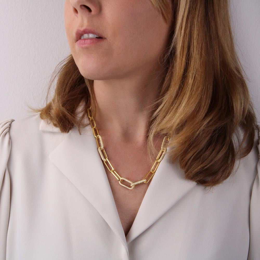 Forever Linked Necklace Silver Or Gold...Gorgeous!