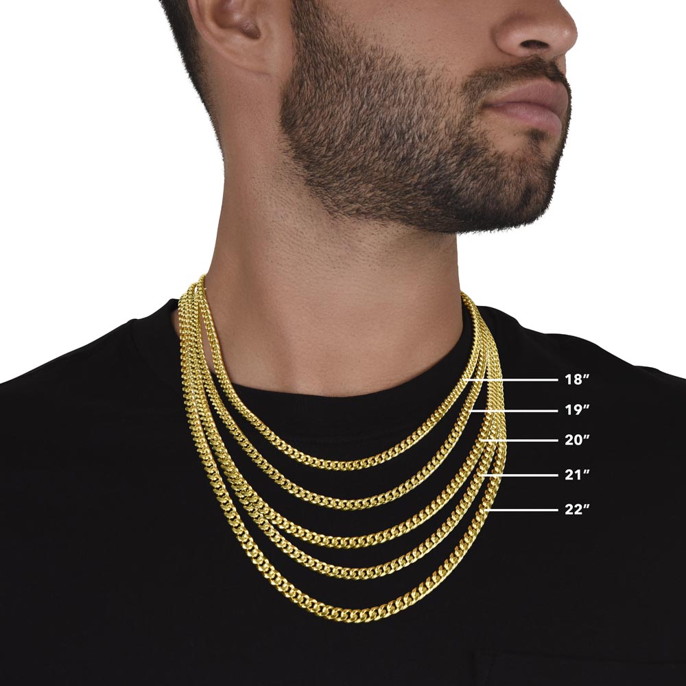 Cuban Link Chain For That Special Person In Your Life