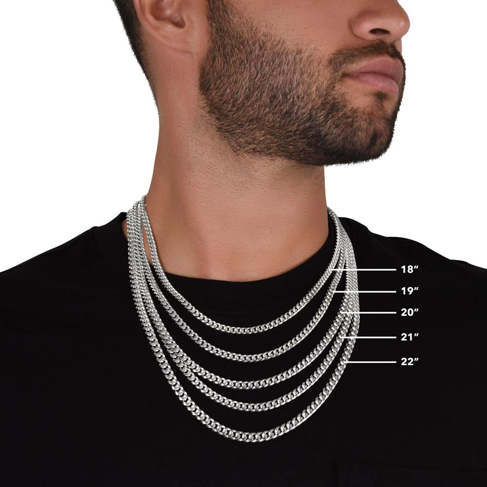 Cuban Link Chain For That Special Person In Your Life