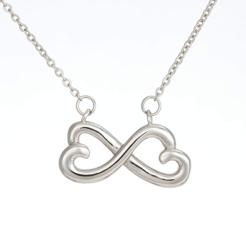 Infinity Heart Necklace Gold/ Silver