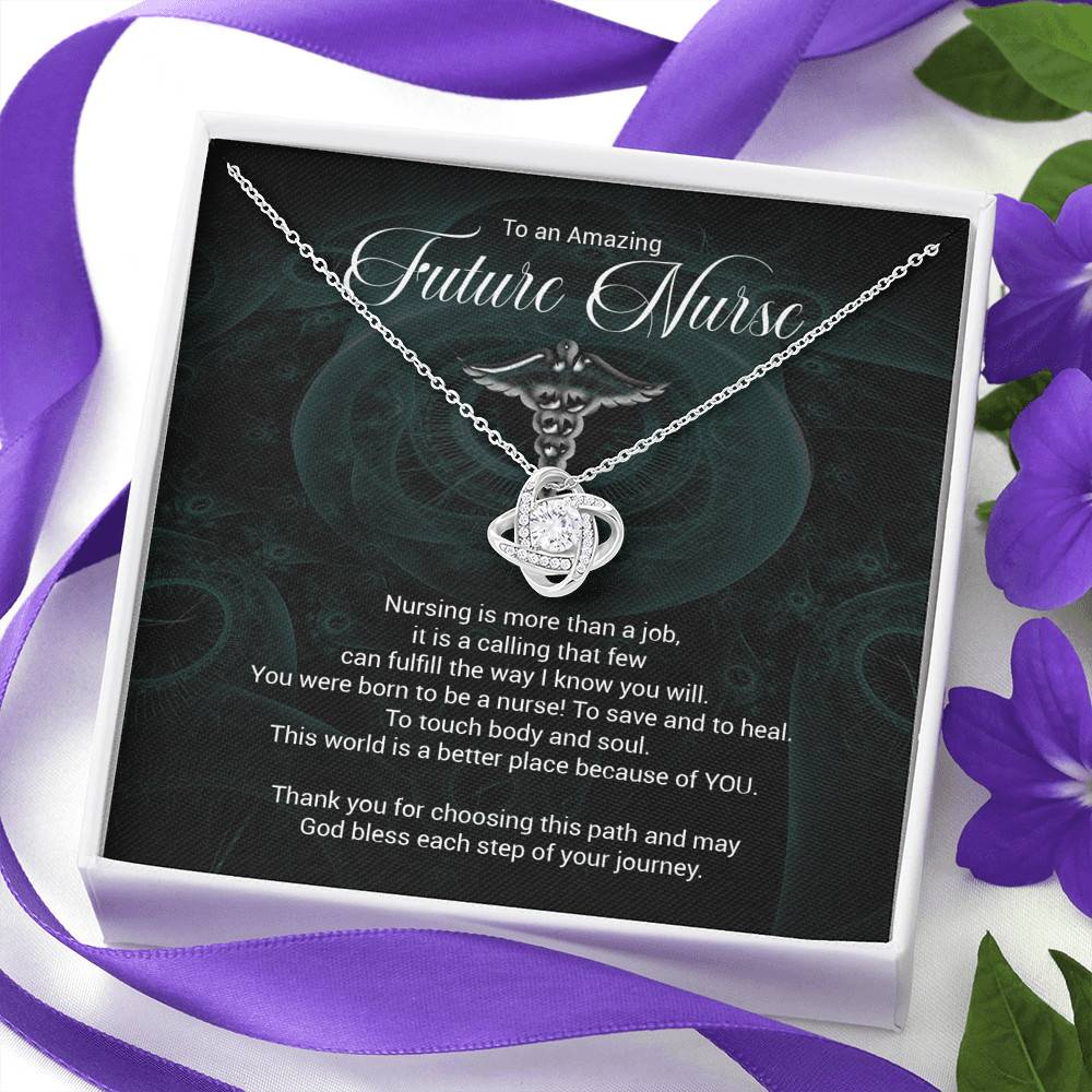 Amazing Future Nurse Dainty Necklace