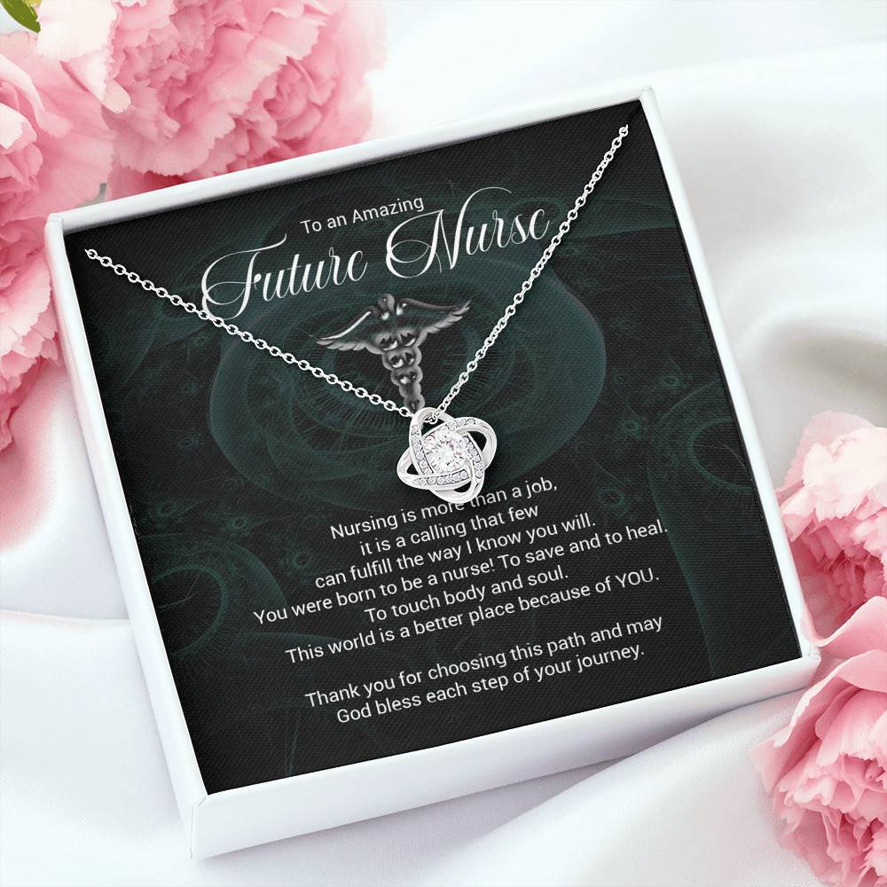 Amazing Future Nurse Dainty Necklace