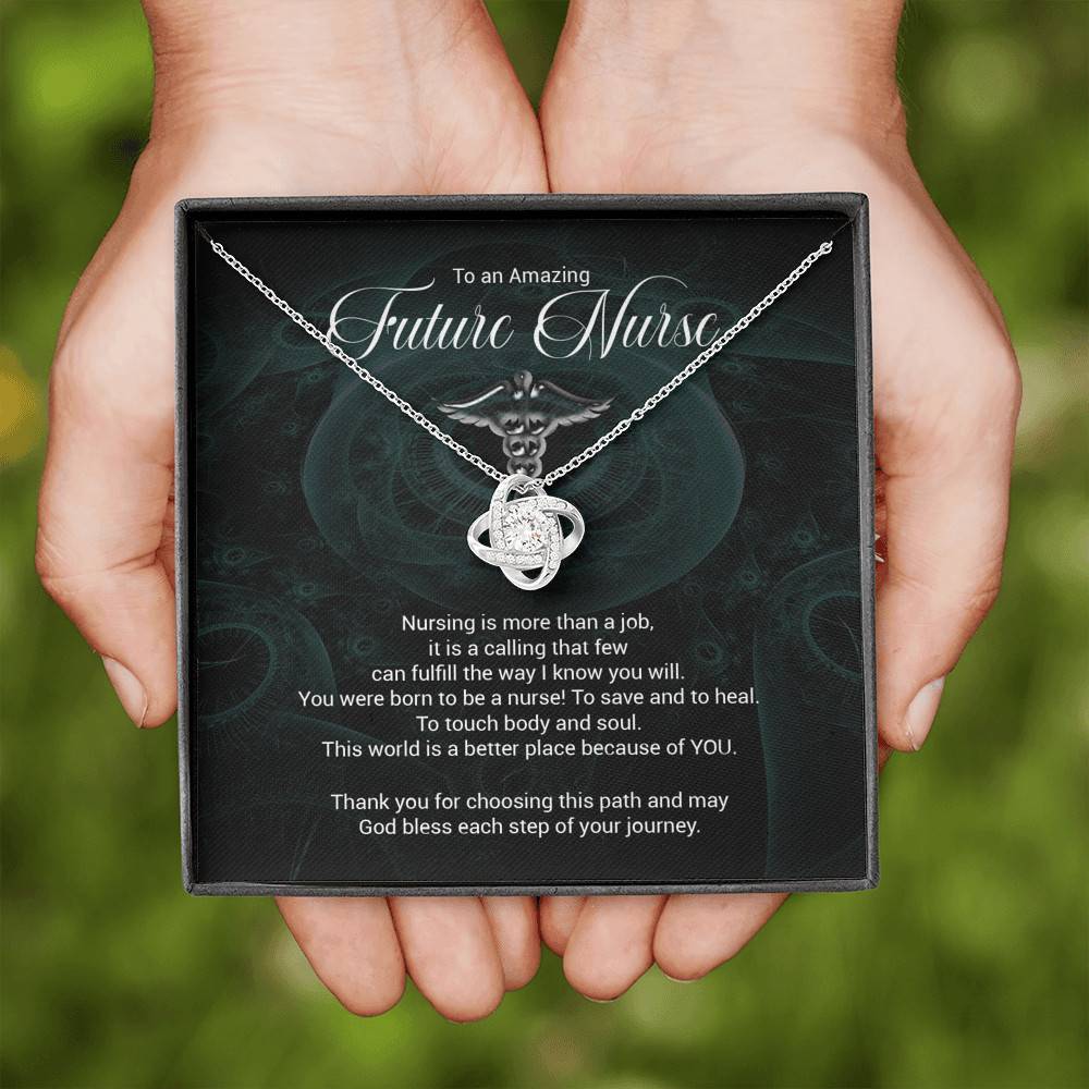 Amazing Future Nurse Dainty Necklace