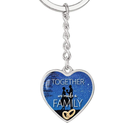 Custom Engraved Keychain. Gold/Silver