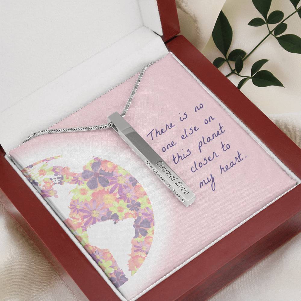 This Gorgeous Bar Necklace Is Perfect For The Special Person In Your Life