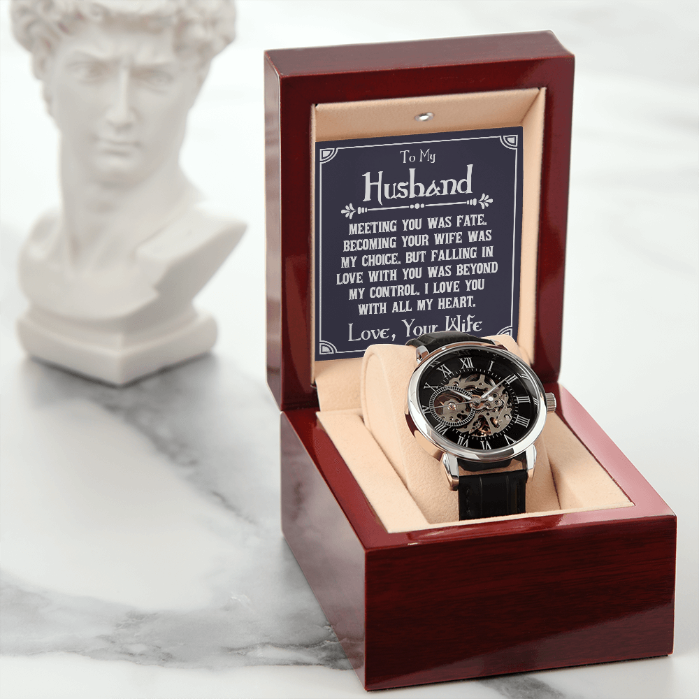 OpenWork Watch A Classic Design With Modern Styling For Your Husband