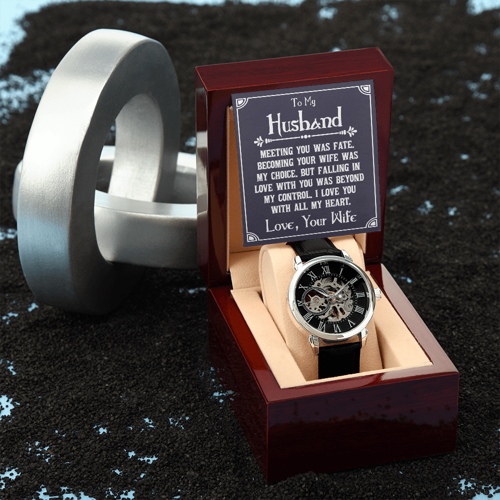 OpenWork Watch A Classic Design With Modern Styling For Your Husband