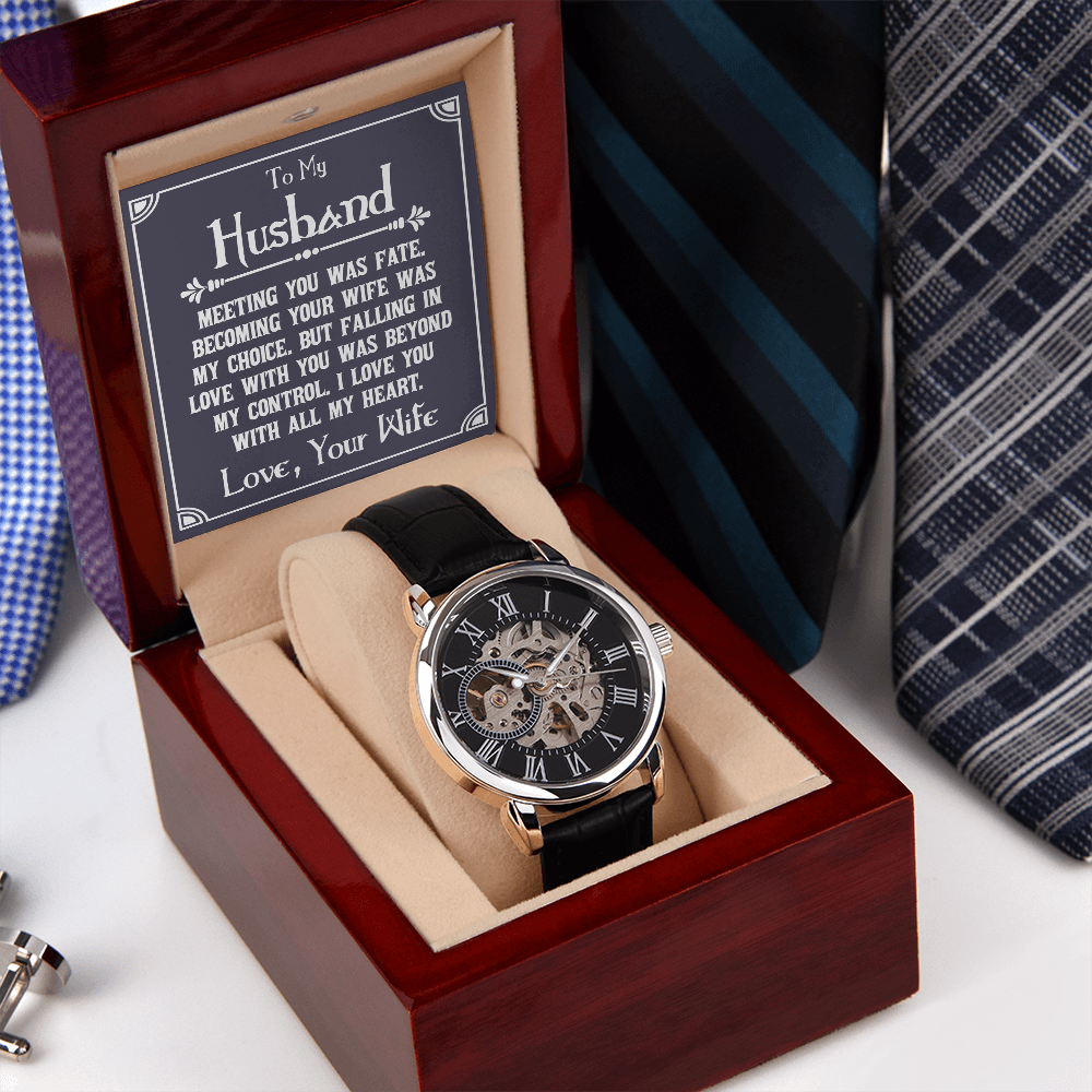 OpenWork Watch A Classic Design With Modern Styling For Your Husband