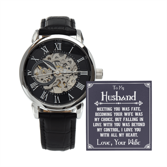OpenWork Watch A Classic Design With Modern Styling For Your Husband