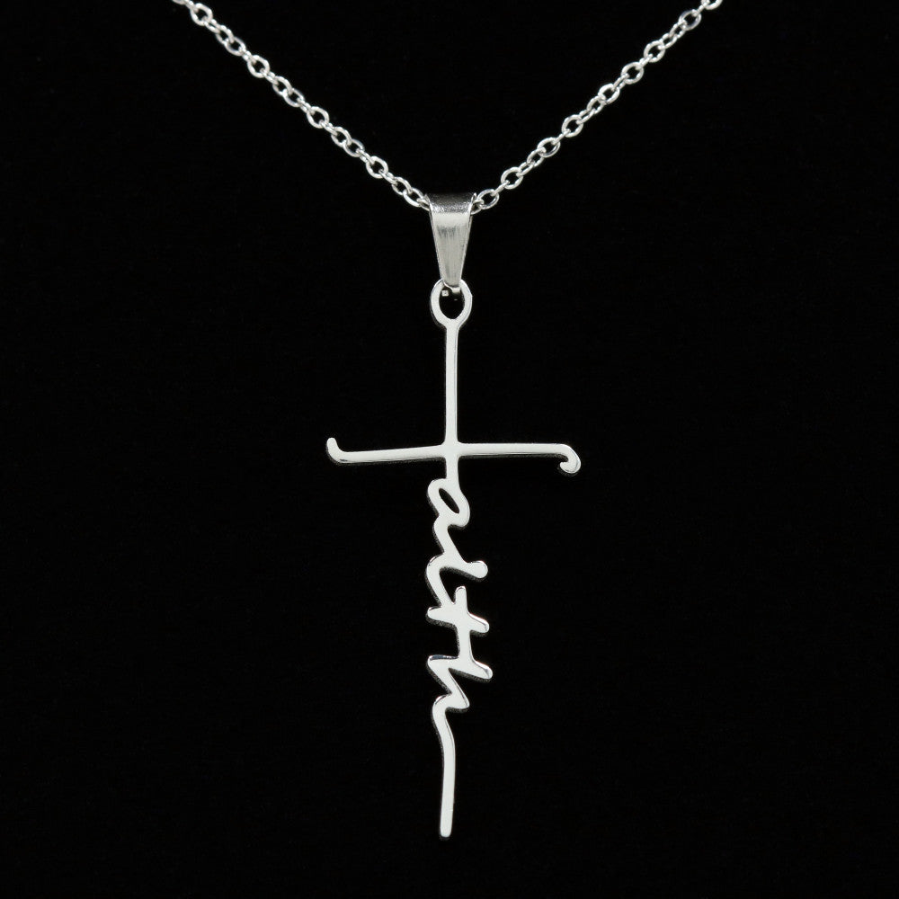 Faith Necklace-14k Gold Dipped Delicate And Meaningful