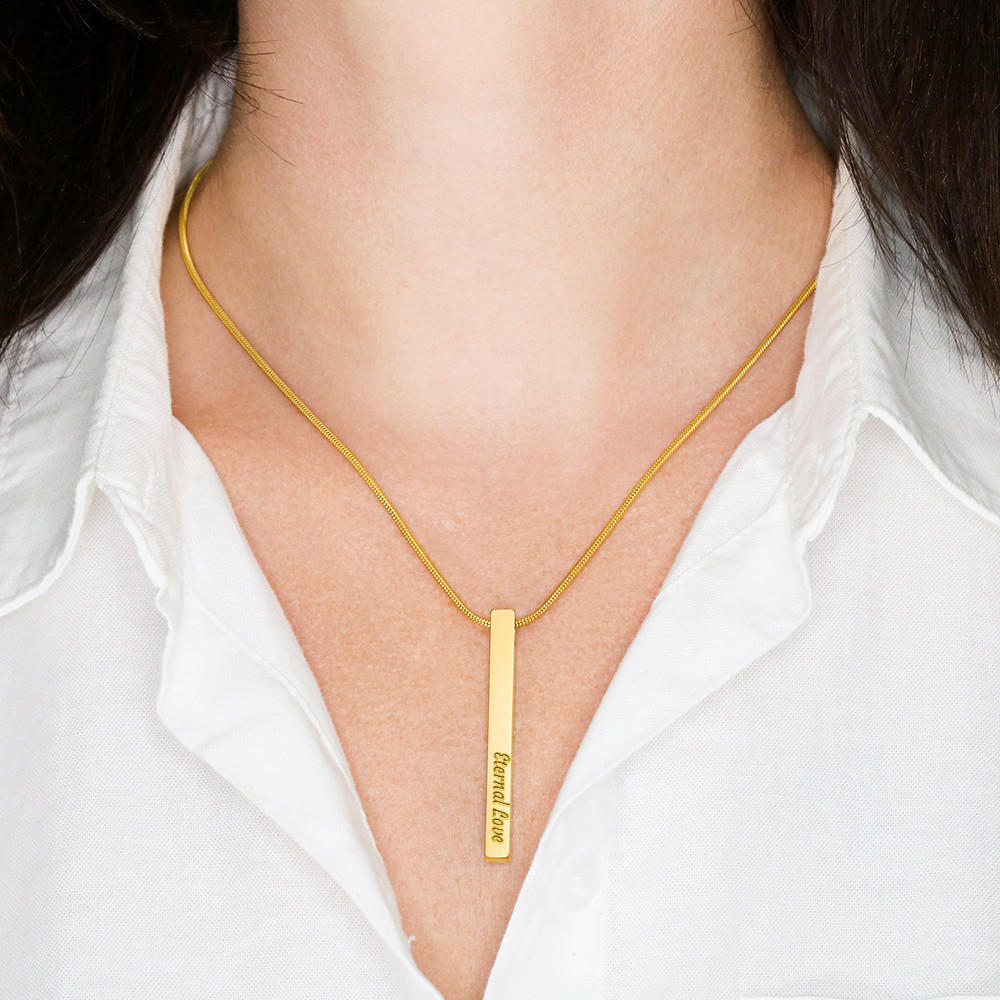 This Gorgeous Bar Necklace Is Perfect For The Special Person In Your Life
