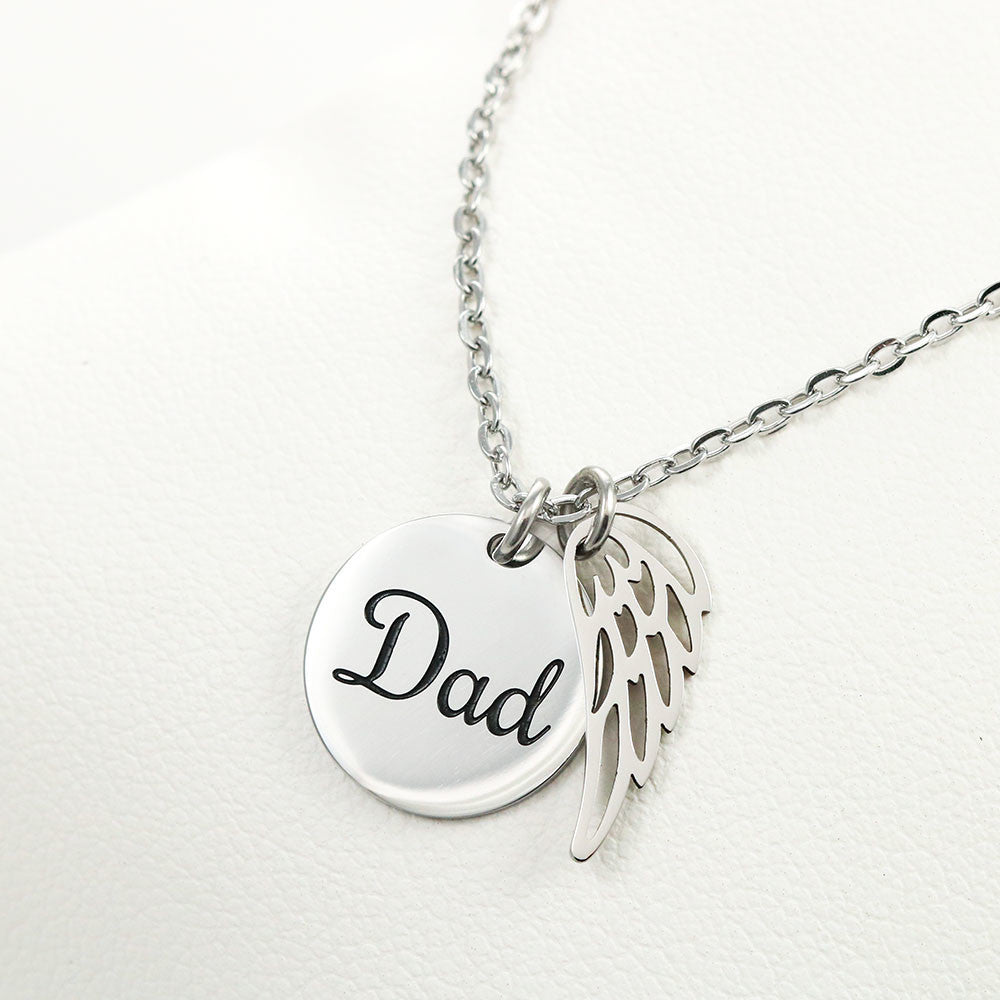 Dad Remembrance Dainty Necklace